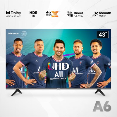 A6 43″ 4K UHD Smart TV