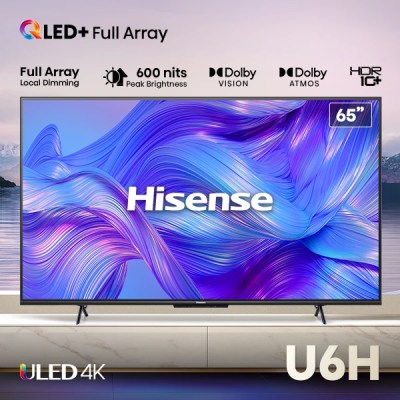 U6H 65″ 4K QLED+/ULED Smart TV